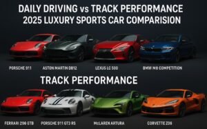 Daily Driving vs Track Performance – 2025 Luxury Sports Car Comparison