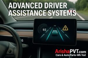 Modern Car Dashboard with ADAS Visualization – ArishaPVT.com