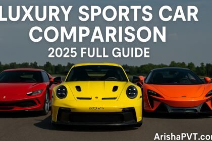 Luxury Sports Car Comparison – 2025 Full Guide | ArishaPVT.com