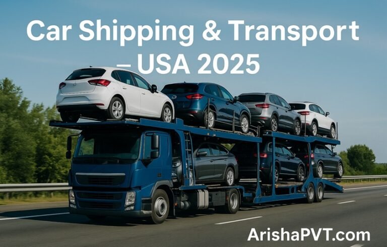 Car Shipping & Transport – USA 2025